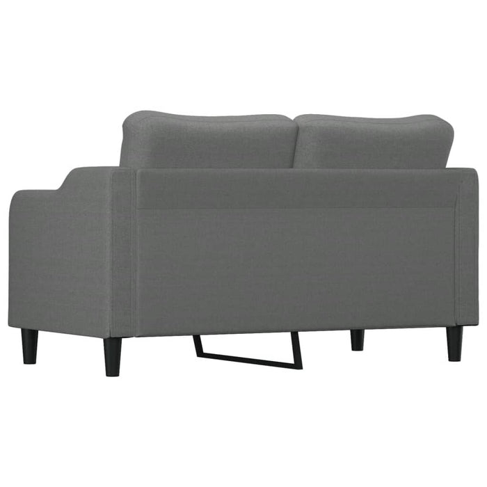 Canapea cu 2 locuri, gri închis, 140 cm, material textil - WALTI WALTI