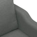 Canapea cu 2 locuri, gri închis, 140 cm, material textil - WALTI WALTI