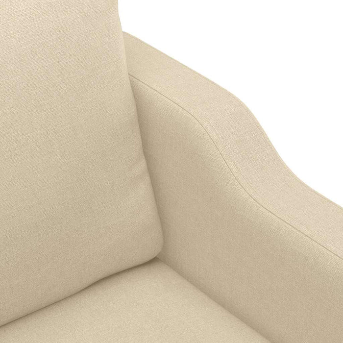 Canapea cu 2 locuri, crem, 140 cm, material textil - WALTI WALTI