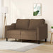 Canapea cu 2 locuri, maro, 140 cm, material textil - WALTI WALTI