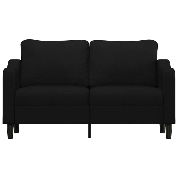 Canapea cu 2 locuri, negru, 140 cm, material textil - WALTI WALTI