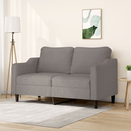 Canapea cu 2 locuri, gri taupe, 140 cm, material textil - WALTI WALTI
