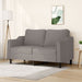 Canapea cu 2 locuri, gri taupe, 140 cm, material textil - WALTI WALTI