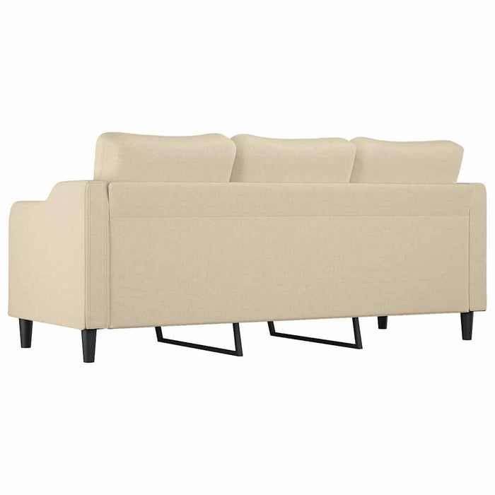 Canapea cu 3 locuri, crem, 180 cm, material textil - WALTI WALTI