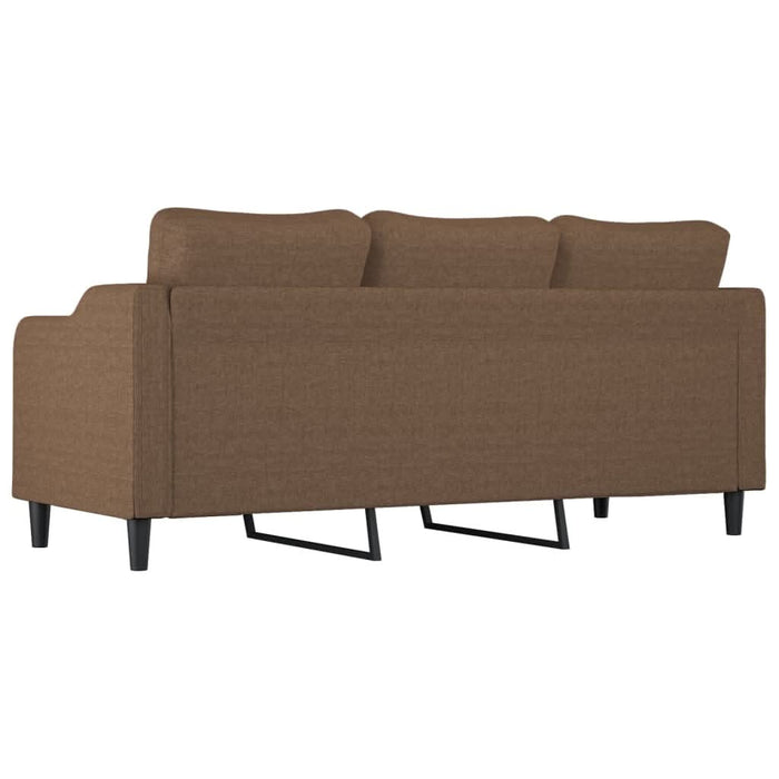 Canapea cu 3 locuri, maro, 180 cm, material textil - WALTI WALTI