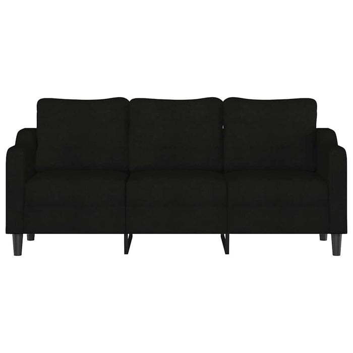 Canapea cu 3 locuri, negru, 180 cm, material textil - WALTI WALTI