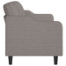 Canapea cu 3 locuri, taupe, 180 cm, material textil - WALTI WALTI