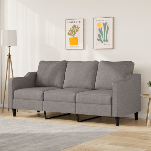 Canapea cu 3 locuri, taupe, 180 cm, material textil - WALTI WALTI