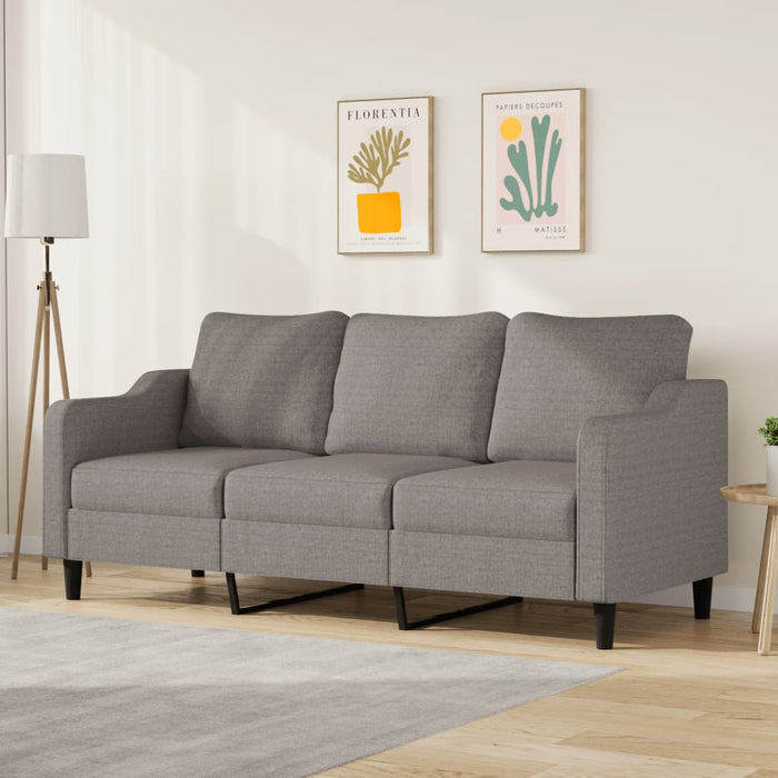 Canapea cu 3 locuri, taupe, 180 cm, material textil - WALTI WALTI