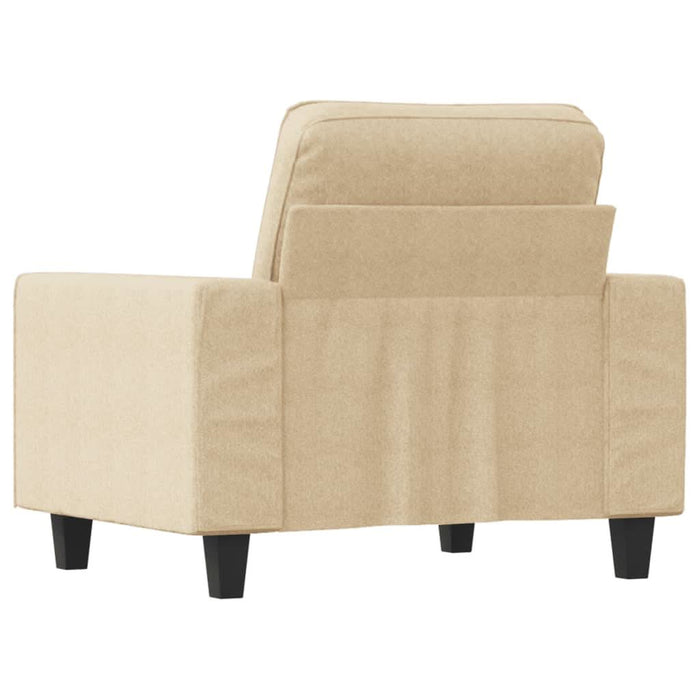 Fotoliu canapea, crem, 60 cm, material textil - WALTI WALTI