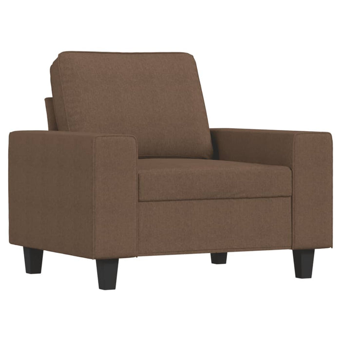 Fotoliu canapea, maro, 60 cm, material textil - WALTI WALTI