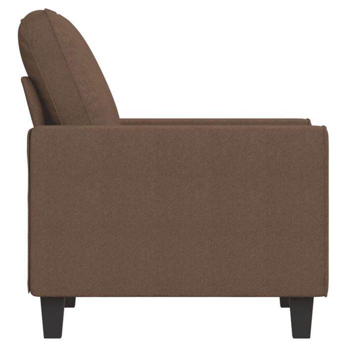 Fotoliu canapea, maro, 60 cm, material textil - WALTI WALTI