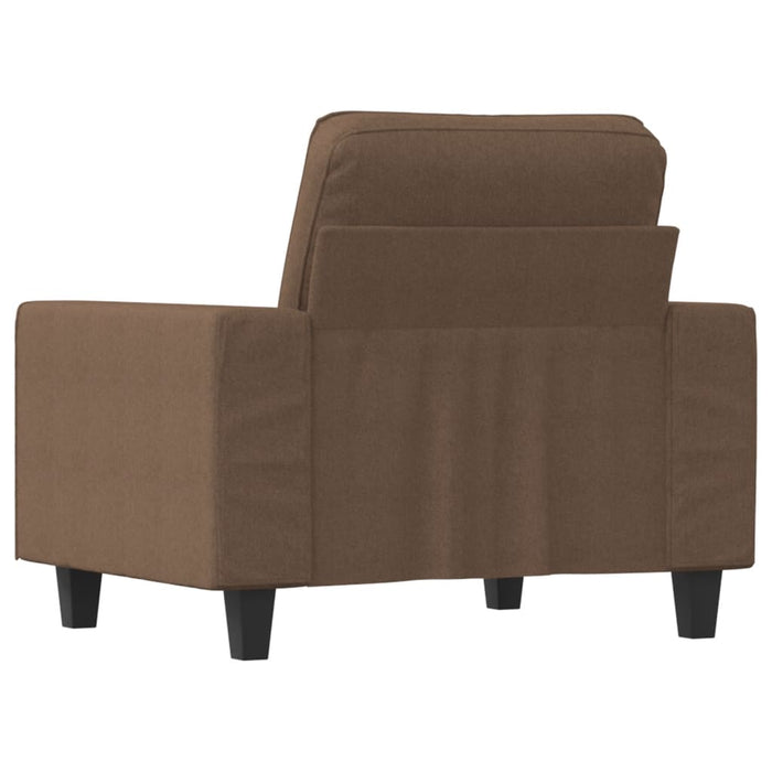Fotoliu canapea, maro, 60 cm, material textil - WALTI WALTI