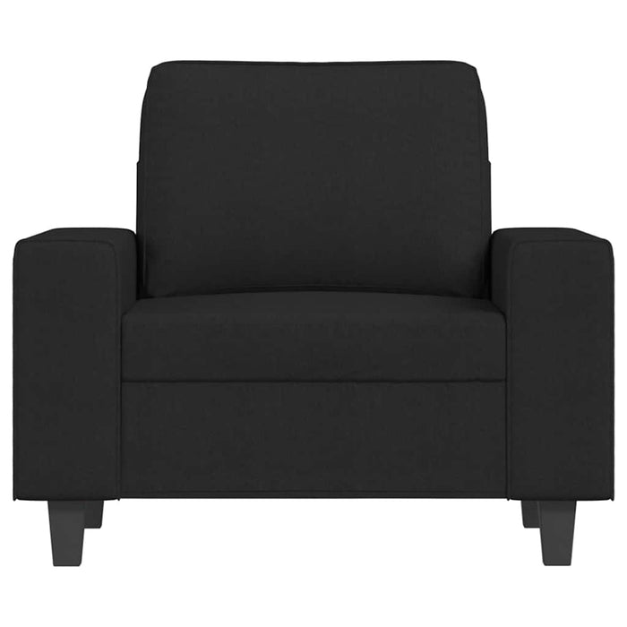 Fotoliu canapea, negru, 60 cm, material textil - WALTI WALTI
