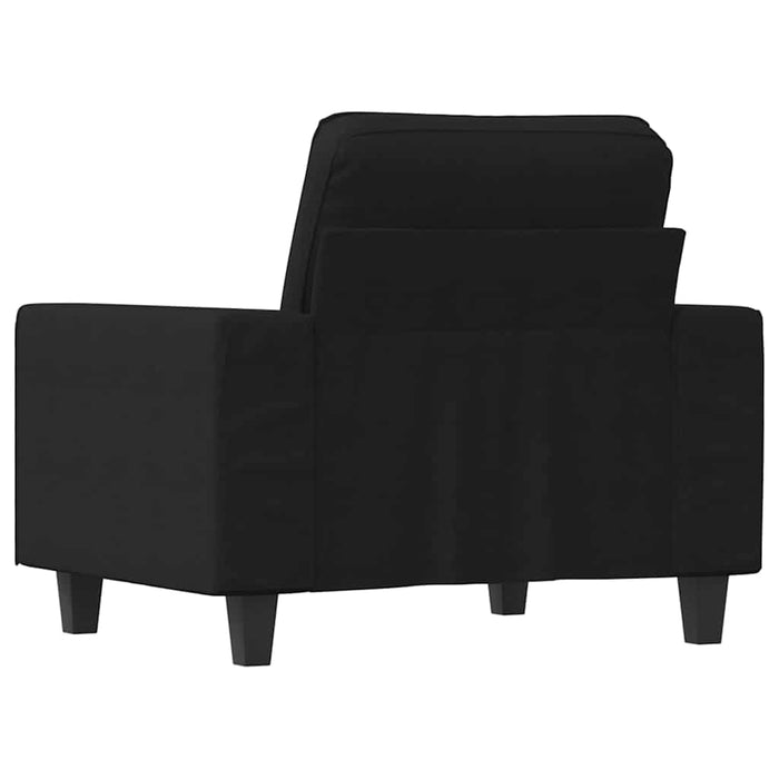 Fotoliu canapea, negru, 60 cm, material textil - WALTI WALTI