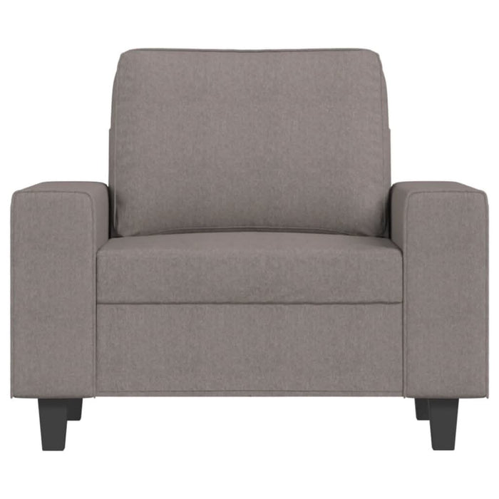 Fotoliu canapea, gri taupe, 60 cm, material textil - WALTI WALTI