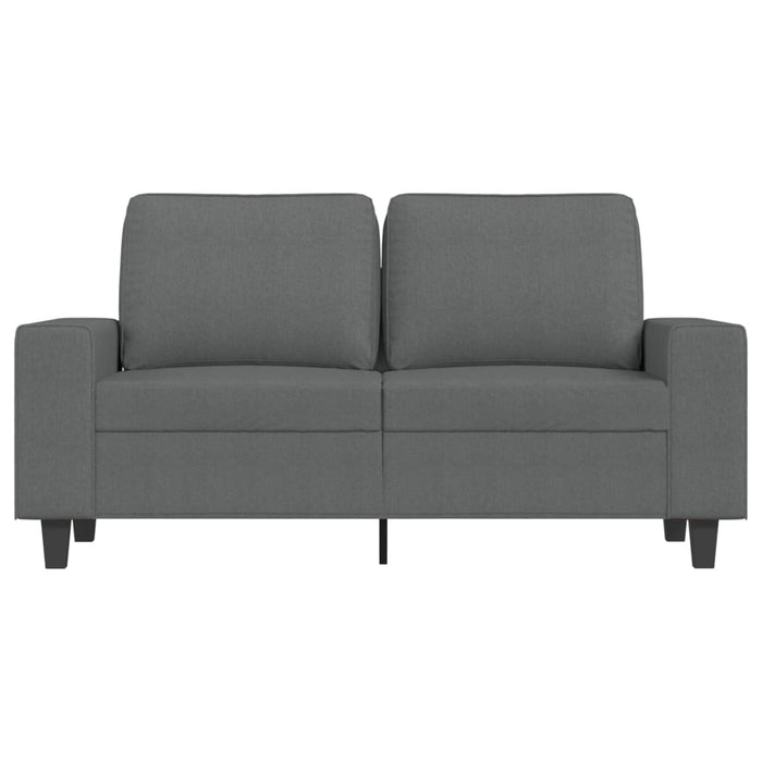 Canapea cu 2 locuri, gri închis, 120 cm, material textil WALTI
