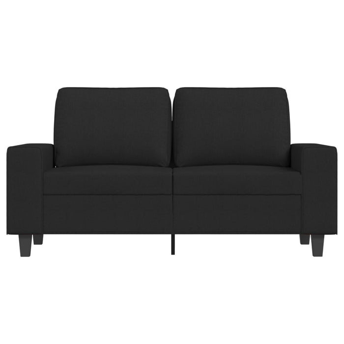 Canapea cu 2 locuri, negru, 120 cm, material textil - WALTI WALTI