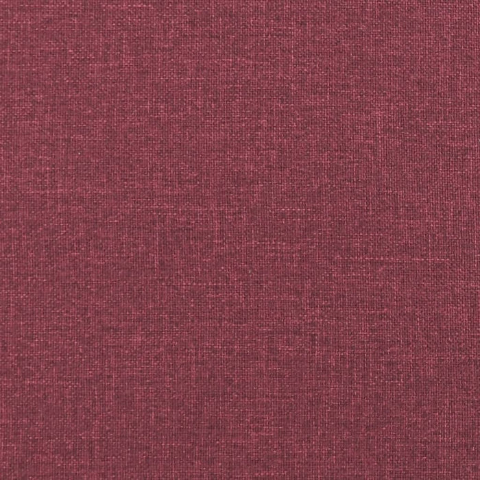 Canapea cu 2 locuri, roșu vin, 120 cm, material textil WALTI