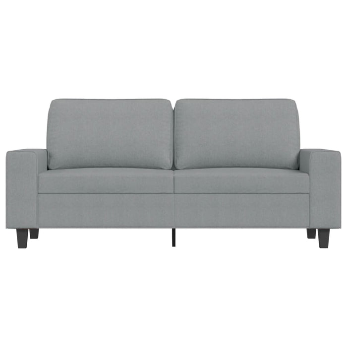 Canapea cu 2 locuri, gri deschis, 140 cm, material textil - WALTI WALTI