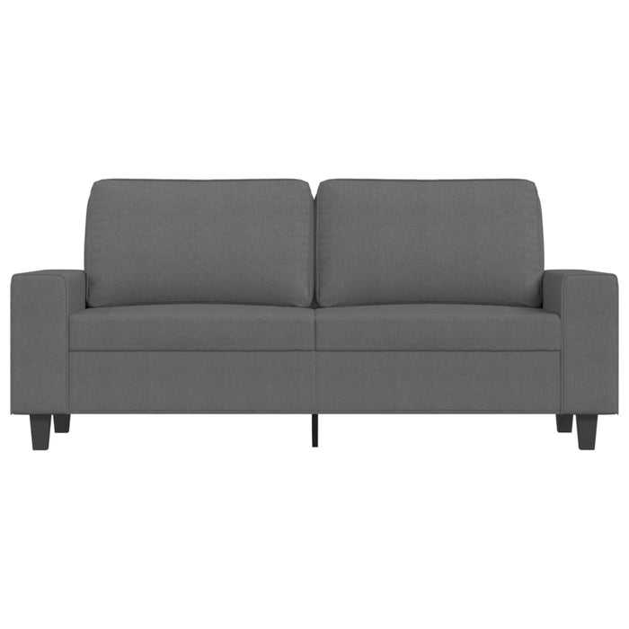 Canapea cu 2 locuri, gri închis, 140 cm, material textil - WALTI WALTI