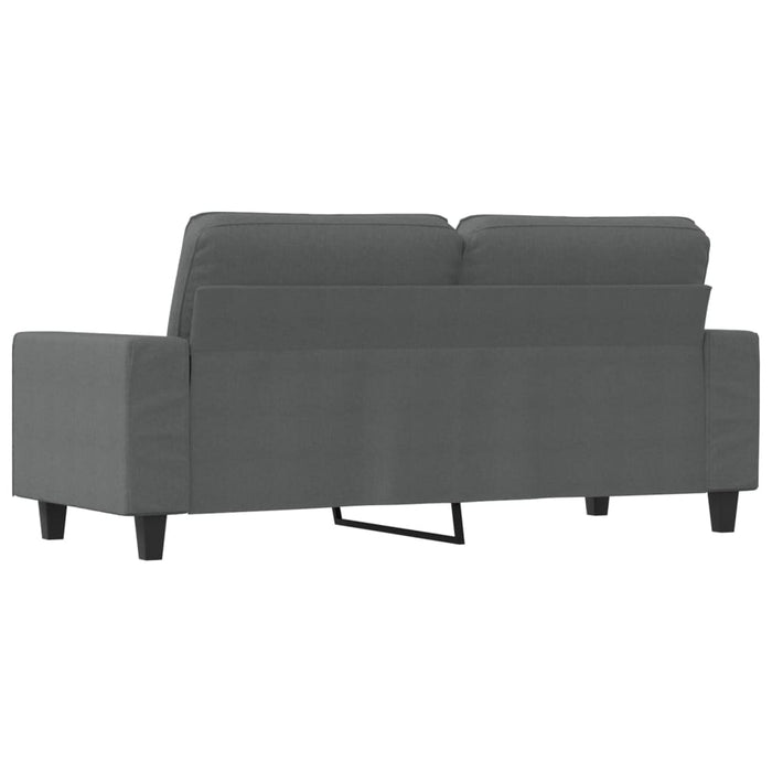 Canapea cu 2 locuri, gri închis, 140 cm, material textil - WALTI WALTI