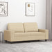 Canapea cu 2 locuri, crem, 140 cm, material textil - WALTI WALTI