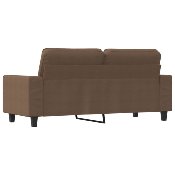 Canapea cu 2 locuri, maro, 140 cm, material textil - WALTI WALTI
