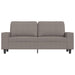 Canapea cu 2 locuri, gri taupe, 140 cm, material textil - WALTI WALTI