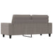 Canapea cu 2 locuri, gri taupe, 140 cm, material textil - WALTI WALTI