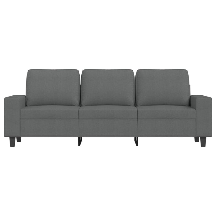 Canapea cu 3 locuri, gri închis, 180 cm, material textil - WALTI WALTI