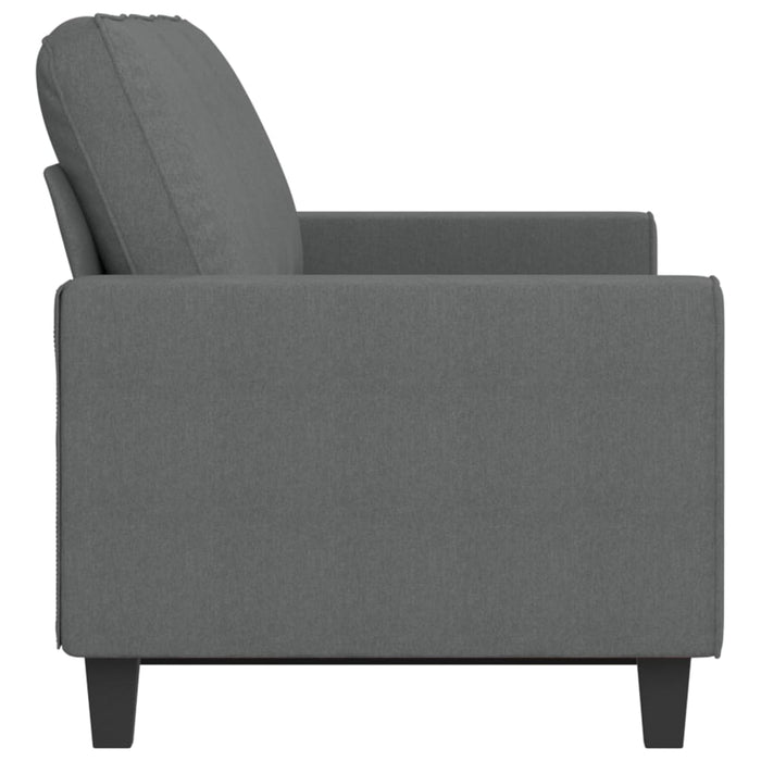 Canapea cu 3 locuri, gri închis, 180 cm, material textil - WALTI WALTI