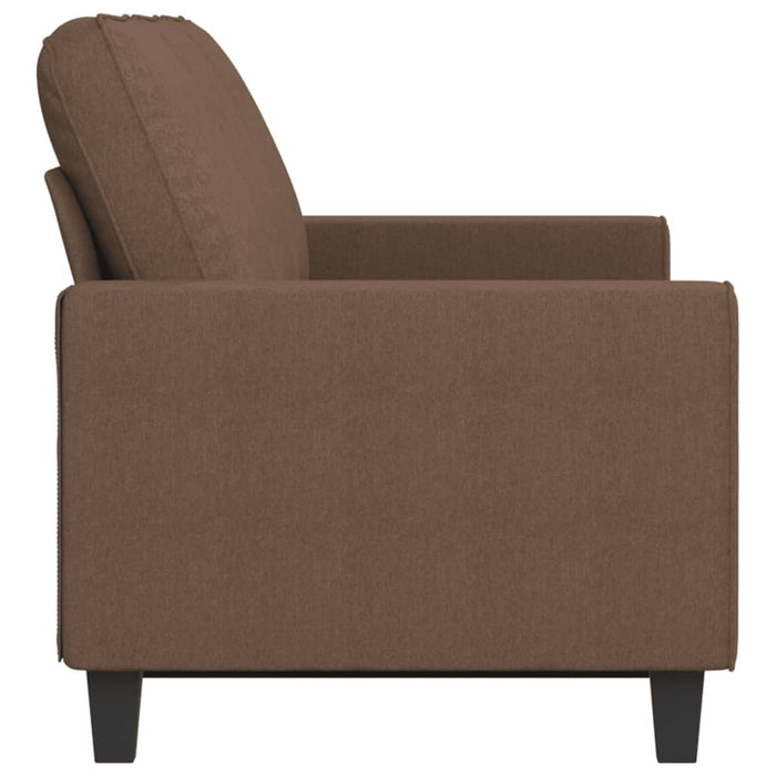 Canapea cu 3 locuri, maro, 180 cm, material textil WALTI