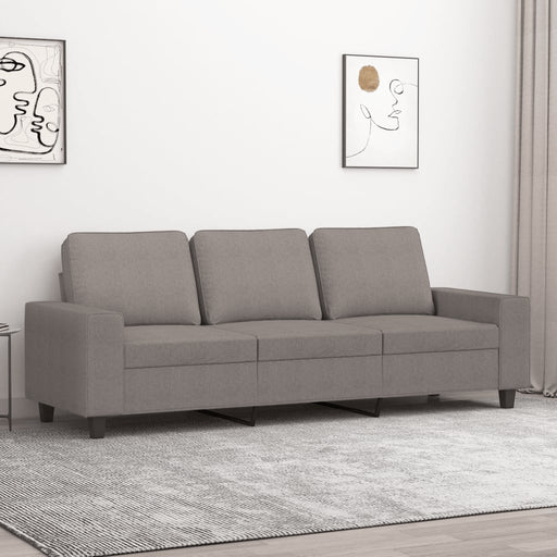 Canapea cu 3 locuri, taupe, 180 cm, material textil - WALTI WALTI