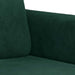 Fotoliu canapea, verde închis, 60 cm, catifea - WALTI WALTI