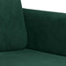 Canapea cu 2 locuri, verde închis, 120 cm, catifea - WALTI WALTI