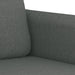 Fotoliu canapea, gri închis, 60 cm, material textil - WALTI WALTI