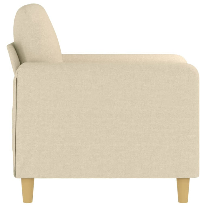 Fotoliu canapea, crem, 60 cm, material textil - WALTI WALTI
