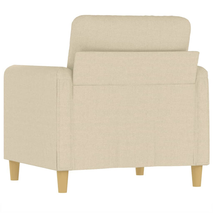 Fotoliu canapea, crem, 60 cm, material textil - WALTI WALTI