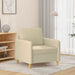 Fotoliu canapea, crem, 60 cm, material textil - WALTI WALTI