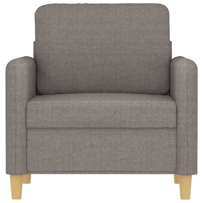 Fotoliu canapea, gri taupe, 60 cm, material textil - WALTI WALTI