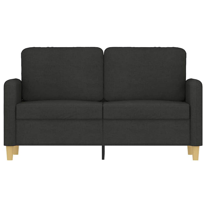 Canapea cu 2 locuri, negru, 120 cm, material textil - WALTI WALTI