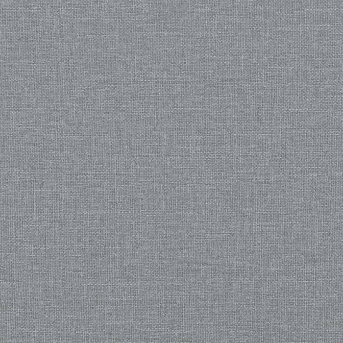 Canapea cu 2 locuri, gri deschis, 140 cm, material textil WALTI