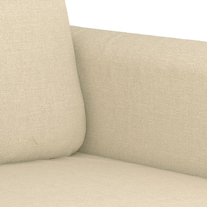 Canapea cu 2 locuri, crem, 140 cm, material textil - WALTI WALTI