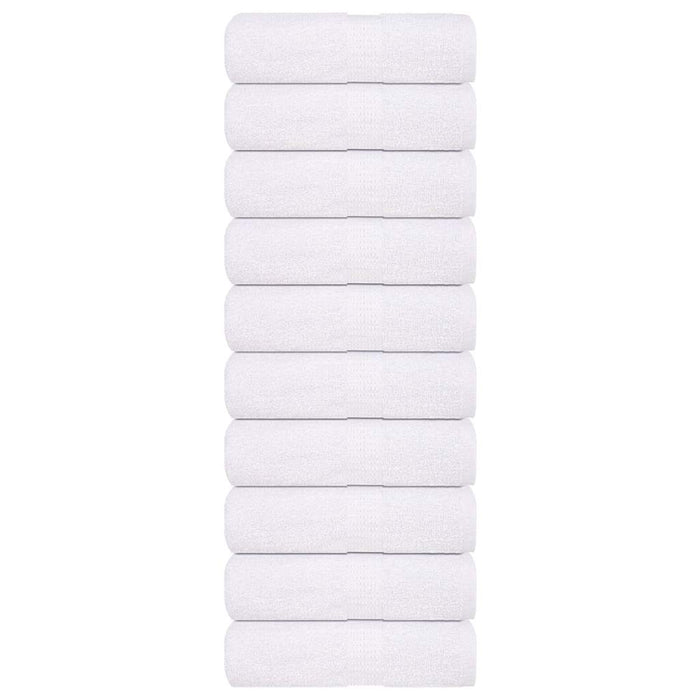 lavețe 10 buc alb 15x21 cm 360 g/m² 100% bumbac - WALTI WALTI