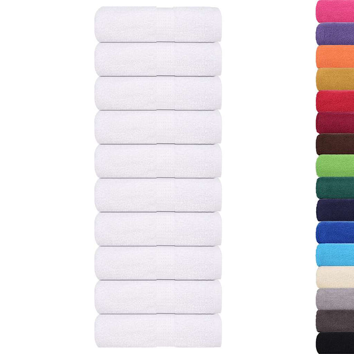 Prosoape de baie, FROGN, 10 buc., alb, 30x30 cm, 360 g/m² WALTI