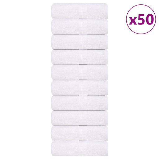 Prosoape cu săpun 50 buc alb 30x30 cm 360 g/m² 100% bumbac - WALTI WALTI