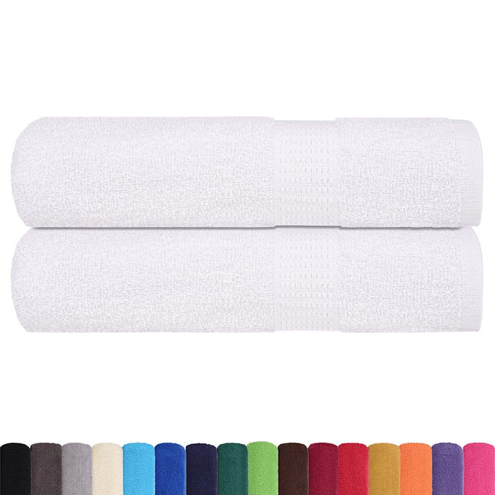Prosoape de baie 2 buc alb 100x150 cm 360 g/m² 100% bumbac - WALTI WALTI