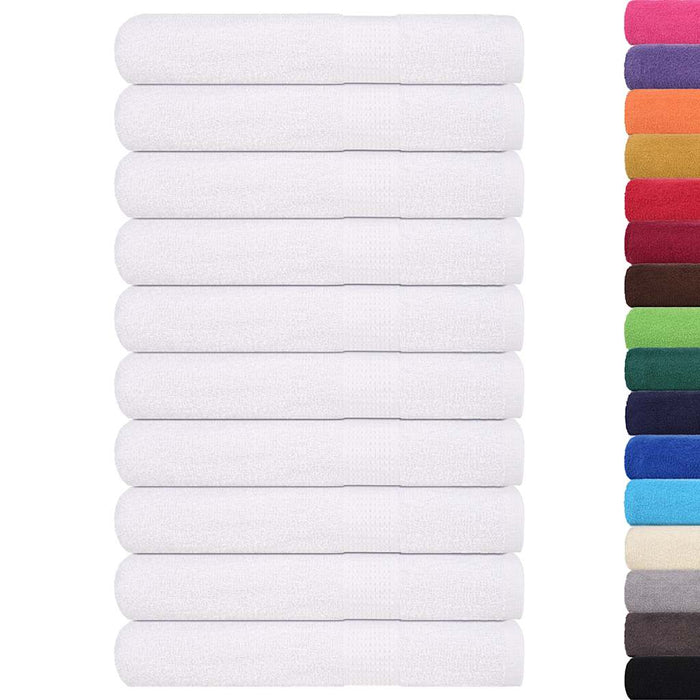 Prosoape de saună, FROGN, 10 buc., alb, 80x200 cm, 360 g/m² WALTI
