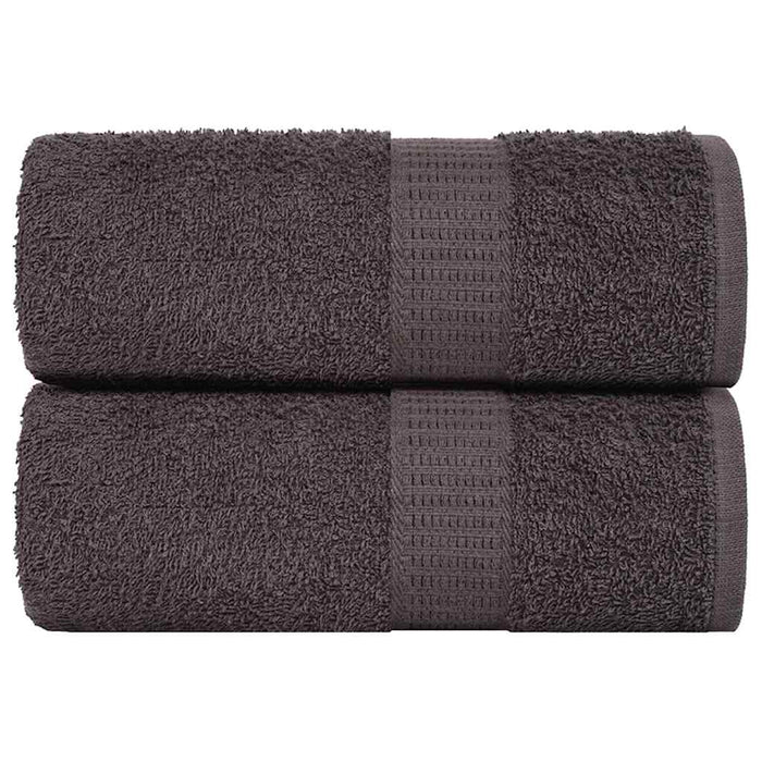 Prosoape de baie, FROGN, 2 buc., antracit, 30x30 cm, 360 g/m² WALTI